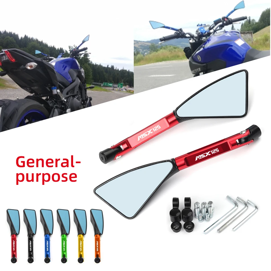 Laser logo(MSX125) Universal Motorcycle mirror CNC side Rearview For HONDA GROM MSX125 MSX 125 2014 2015 2016 2017 2018
Laser logo(MSX125) Universal Motorcycle mirror CNC side Rearview For HONDA GROM MSX125 MSX 125 2014 2015 2016 2017 2018