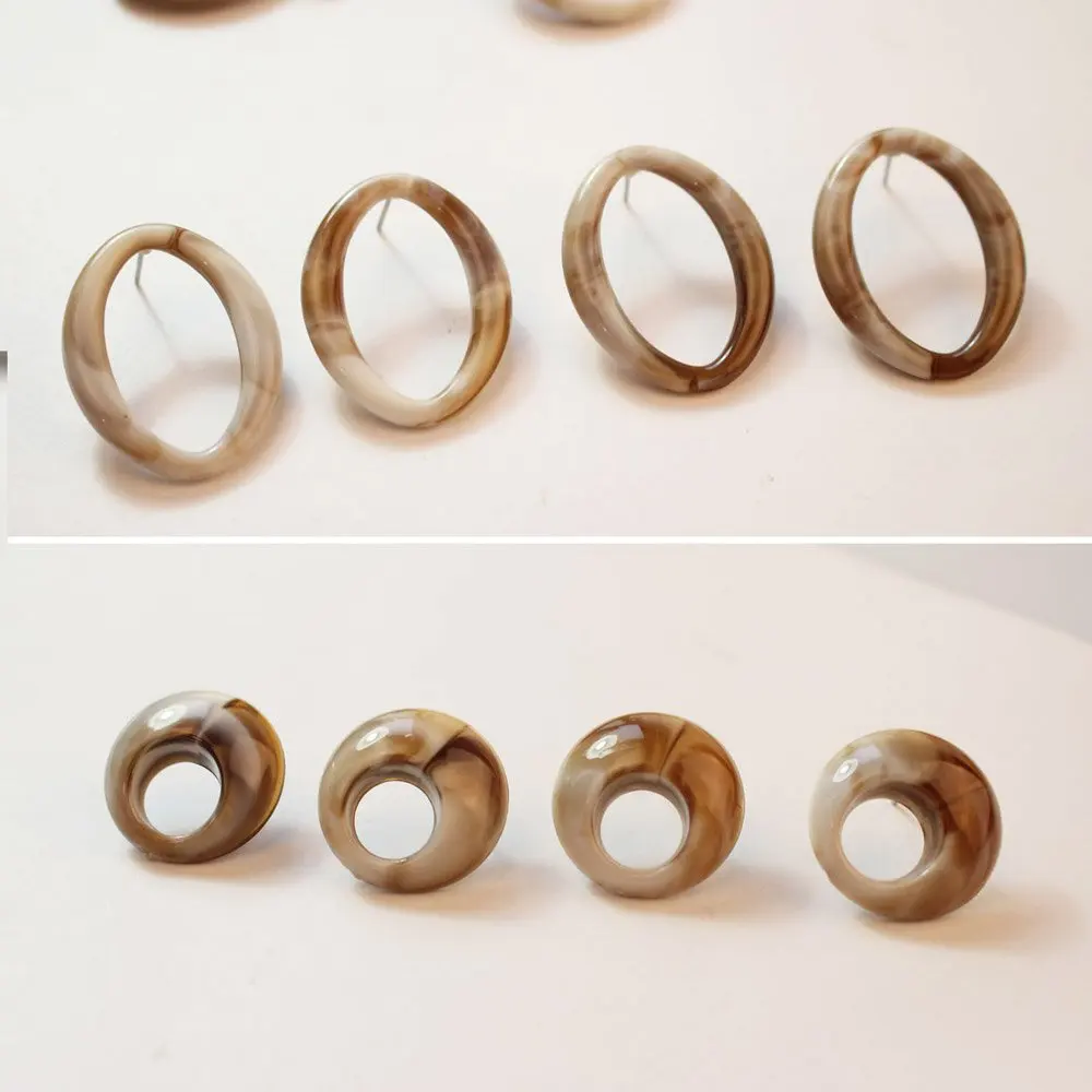 10PCS Marble Texture Earrings Connectors Resin Oval Round DIY Jewelry Making Supplies Findings Charms Components
10PCS Marble Texture Earrings Connectors Resin Oval Round DIY Jewelry Making Supplies Findings Charms Components