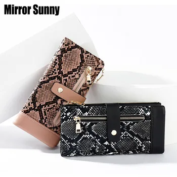 New Snake Print Cellphone Bag Women's Long Wallet European & American Fashion Large Capacity Handbag Clutch Bag Female Carteira
New Snake Print Cellphone Bag Women's Long Wallet European & American Fashion Large Capacity Handbag Clutch Bag Female Carteira