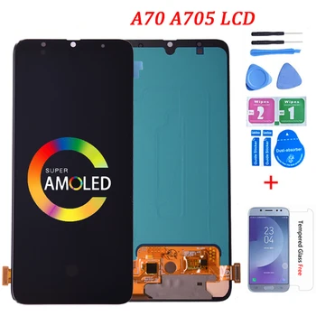 SUPER AMOLED LCD for Samsung Galaxy A70 A705 LCD Display Touch Screen Digitizer Assembly A705/DS A705F A705FN A705GM lcd screen
SUPER AMOLED LCD for Samsung Galaxy A70 A705 LCD Display Touch Screen Digitizer Assembly A705/DS A705F A705FN A705GM lcd screen