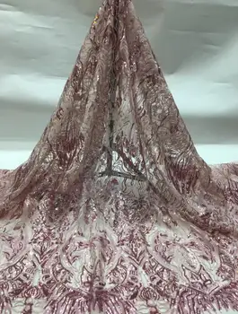 High Grade French sequins Net Lace Fabric J-566816 Sequins Fabric for Nigerian Wedding Dress
High Grade French sequins Net Lace Fabric J-566816 Sequins Fabric for Nigerian Wedding Dress