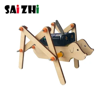 Saizhi Fun DIY Kids Science Experiment Toy RC Robot Dog Reptile Model Construction Kit Invention STEM Education School Project
Saizhi Fun DIY Kids Science Experiment Toy RC Robot Dog Reptile Model Construction Kit Invention STEM Education School Project