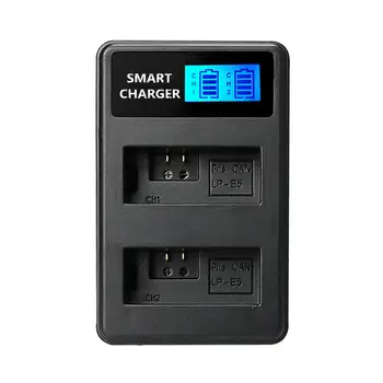 Lp-E5 Usb Lcd Display Dual Port Battery Charger For Canon 450D 500D 1000D Kiss X2 X3 F Rebel Xsi Xli Xs
Lp-E5 Usb Lcd Display Dual Port Battery Charger For Canon 450D 500D 1000D Kiss X2 X3 F Rebel Xsi Xli Xs
