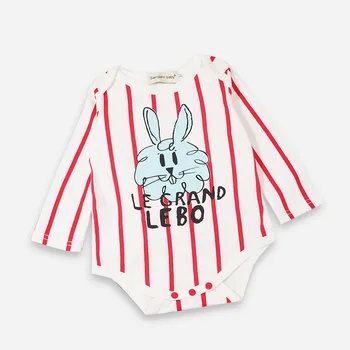 Spring And Autumn Crawling Clothes Cotton Rabbit Pattern Onesie Romper
Spring And Autumn Crawling Clothes Cotton Rabbit Pattern Onesie Romper