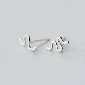 925 Sterling Silver Snake Stud Earrings for Women Jewelry female Ear pendientes boucle d oreille eh754
925 Sterling Silver Snake Stud Earrings for Women Jewelry female Ear pendientes boucle d oreille eh754