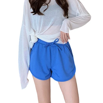 Daily Elastic Band Drawstring Working Spring Summer With Pockets Loose Casual Shopping Women Shorts Fashion High Waist Solid
Daily Elastic Band Drawstring Working Spring Summer With Pockets Loose Casual Shopping Women Shorts Fashion High Waist Solid