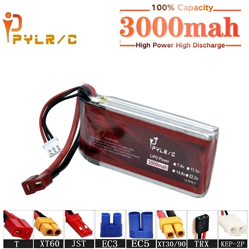 Высокая скорость 7,4 v 3000mah 45CLipo батарея для радиоуправляемого вертолета запчасти 2s литиевая батарея 7,4 v радиоуправляемая автомобиль катер стандартная батарея
Высокая скорость 7,4 v 3000mah 45CLipo батарея для радиоуправляемого вертолета запчасти 2s литиевая батарея 7,4 v радиоуправляемая автомобиль катер стандартная батарея
