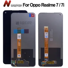 Bloc écran tactile LCD de remplacement, 100% testé pour OPPO Realme 7 RMX2155=