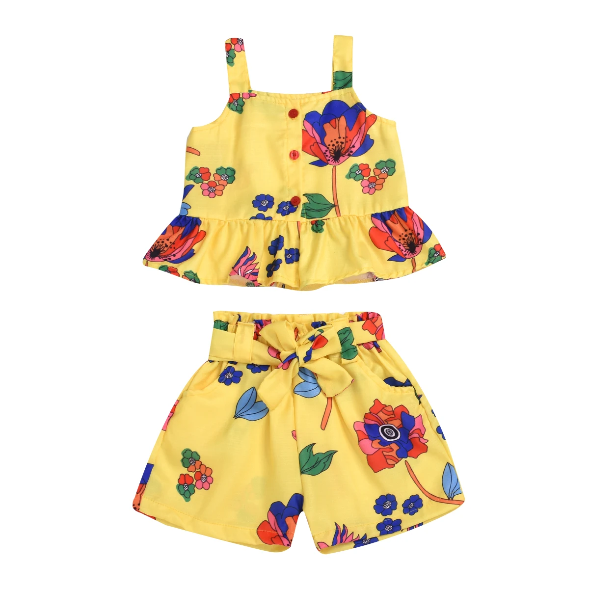 2PCS 2019 New Cute Flower Toddler Baby Girl Vest Crop Tops Short Pants Outfits Sunsuit Clothes
2PCS 2019 New Cute Flower Toddler Baby Girl Vest Crop Tops Short Pants Outfits Sunsuit Clothes