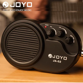 

JOYO JA-02 3W Guitar Amplifier Mini Electric Guitar Amp Amplifier Speaker with Volume Tone Distortion Control Guitar Accessories