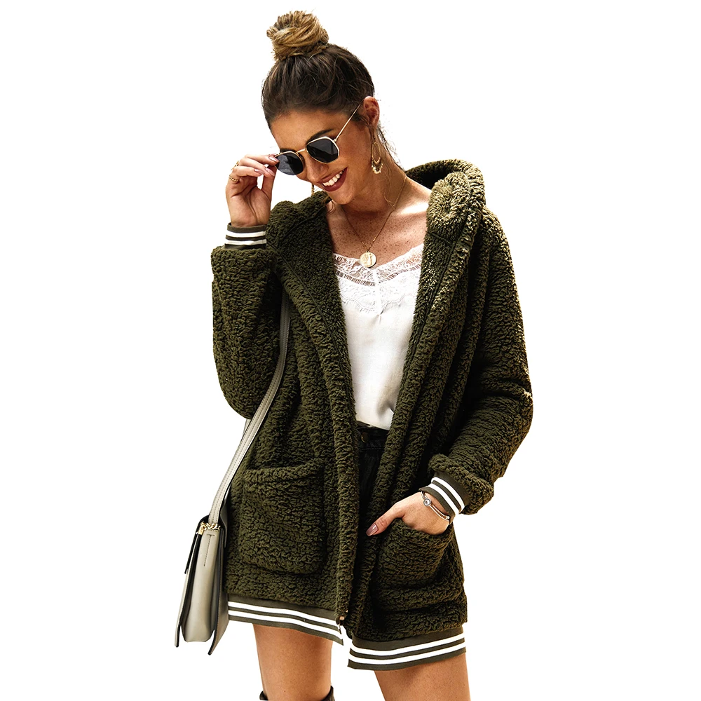 Fashion Autumn Winter Warm Top Long Sleeve Hooded Women Jackets and Coats Elegant Ladies Classic harajuku veste femme Streetwear
Fashion Autumn Winter Warm Top Long Sleeve Hooded Women Jackets and Coats Elegant Ladies Classic harajuku veste femme Streetwear