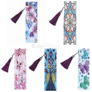 EverShine Diamond Painting Bookmark DIY Special Shaped Diamond Art Embroidery Cross Stitch Leather Tassel Handwork Gift
EverShine Diamond Painting Bookmark DIY Special Shaped Diamond Art Embroidery Cross Stitch Leather Tassel Handwork Gift