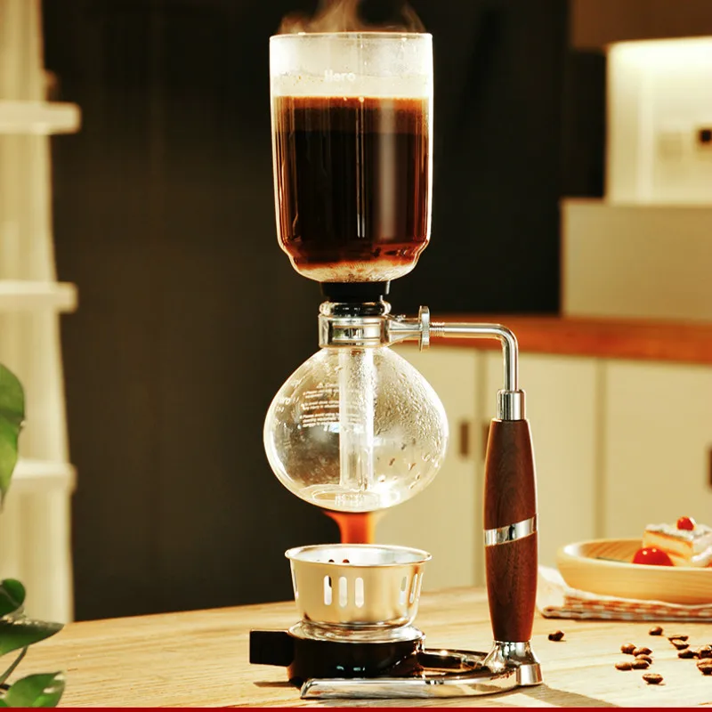 JRM0049 Hero Siphon Coffee Pot Home Commercial Glass Hand Coffee Syphon Heat-resistant Tabletop Cafetera arcoiris
JRM0049 Hero Siphon Coffee Pot Home Commercial Glass Hand Coffee Syphon Heat-resistant Tabletop Cafetera arcoiris