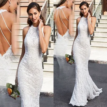 Lace Mermaid Evening Dresses Sexy Halter Formal Dress Slim Occasion Party Dresses Evening Gown Abendkleider Vestidos De Fiesta
Lace Mermaid Evening Dresses Sexy Halter Formal Dress Slim Occasion Party Dresses Evening Gown Abendkleider Vestidos De Fiesta