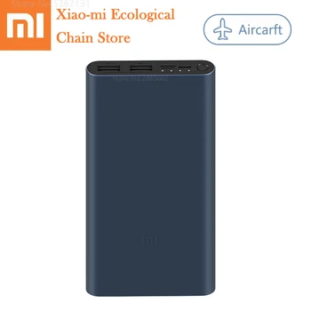 Newest Xiaomi Power Bank 3 10000mAh Fast Charging Portable Powerbank Dual USB Port Portable Charger Ultra-thin External Battery
Newest Xiaomi Power Bank 3 10000mAh Fast Charging Portable Powerbank Dual USB Port Portable Charger Ultra-thin External Battery