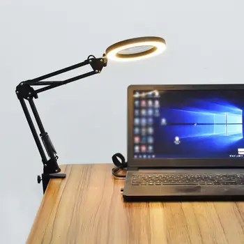 USB Desktop LED Magnifier Table Lamp Welding Lights Metal Adjust Up And Down 360 Degree Rotation Reading Work
USB Desktop LED Magnifier Table Lamp Welding Lights Metal Adjust Up And Down 360 Degree Rotation Reading Work