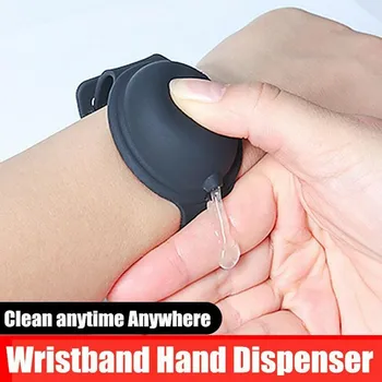 1 Set Dispenser Bracelet Hand Sanitizer Wristband Hand Dispenser Adjustable Rechargeable Disinfectant Gel Dispenser Bracelet 
1 Set Dispenser Bracelet Hand Sanitizer Wristband Hand Dispenser Adjustable Rechargeable Disinfectant Gel Dispenser Bracelet