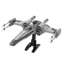 MOC Space Wars Series Mini Poe Dameron's For X-wing Fighter Building Blocks Kit Plane Aircraft Bricks DIY Toys For Children Gift
MOC Space Wars Series Mini Poe Dameron's For X-wing Fighter Building Blocks Kit Plane Aircraft Bricks DIY Toys For Children Gift