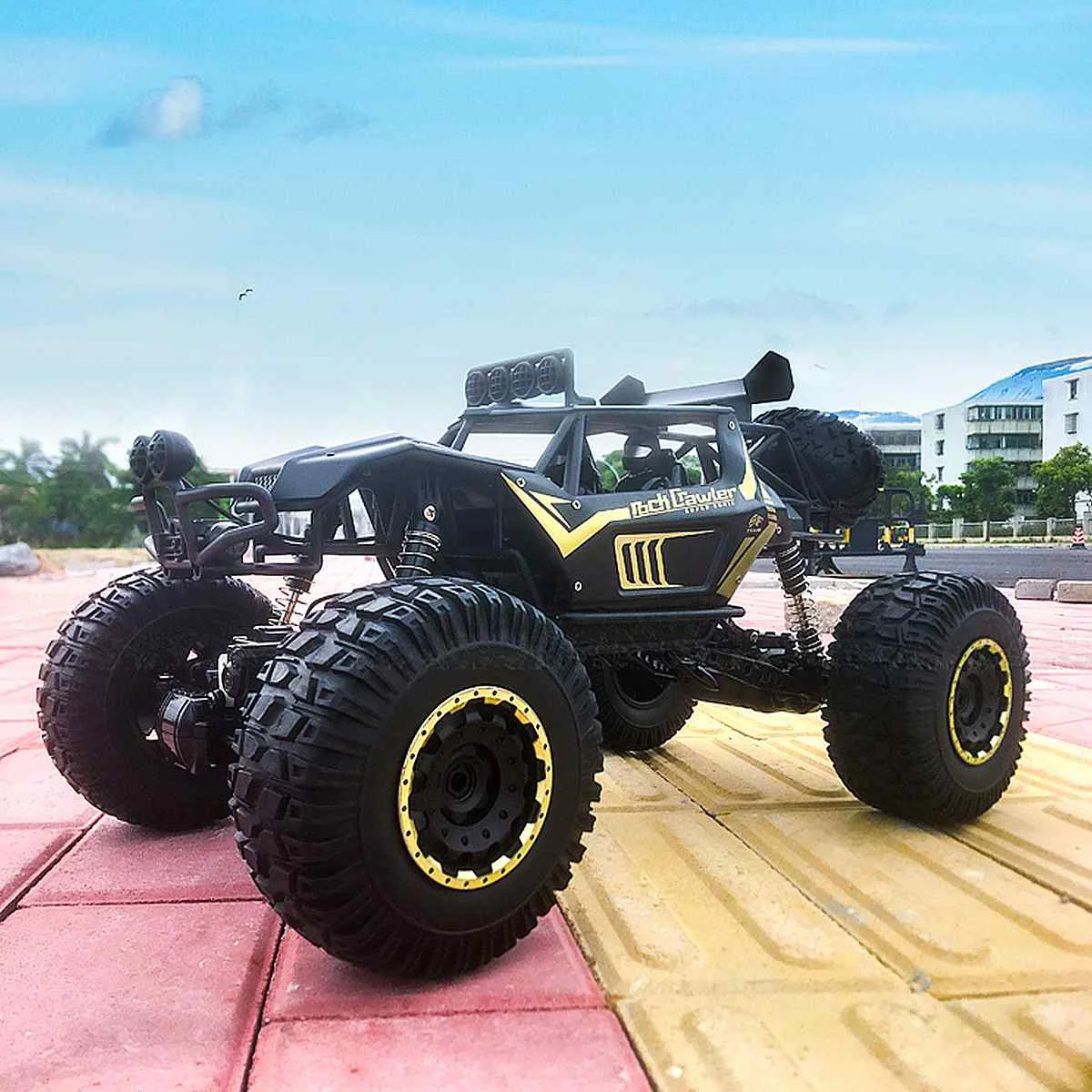 Buggy - Large 50CM RC Car 4WD Remote Control Climbing Car 2.4Ghz RC Toys Truck Bigfoot Car High-Speed Off-Road Toys