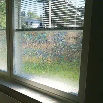 Rainbow Crescent Effect Color Home Decor Window Film Static Self adhesive Stained Privacy Glass Windows Film Tint S160 No Glue
Rainbow Crescent Effect Color Home Decor Window Film Static Self adhesive Stained Privacy Glass Windows Film Tint S160 No Glue