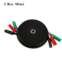 Three Chuck Portable Retractable Extension Test Lead Adjustable Tool Durable Wire Reel Car Repair Auto Multimeter Connection
Three Chuck Portable Retractable Extension Test Lead Adjustable Tool Durable Wire Reel Car Repair Auto Multimeter Connection