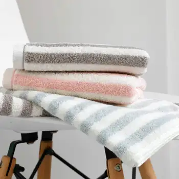 Japanese Simple Towel Striped Cotton Towel Combedable Face Towel Home Daily Towel
Japanese Simple Towel Striped Cotton Towel Combedable Face Towel Home Daily Towel