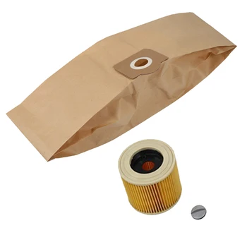 Suitable for KARCHER MV2 IPX4 WD2 A2004 A2054 A2204 Vacuum Cleaner Dust Bag and Filter and Dust Bag
Suitable for KARCHER MV2 IPX4 WD2 A2004 A2054 A2204 Vacuum Cleaner Dust Bag and Filter and Dust Bag