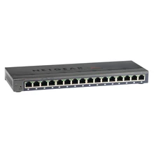 NETGEAR GS116E 16-Port Gigabit Ethernet Smart Managed Plus Switch, Desktop, and ProSAFE Limited Lifetime Protection
NETGEAR GS116E 16-Port Gigabit Ethernet Smart Managed Plus Switch, Desktop, and ProSAFE Limited Lifetime Protection