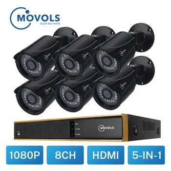 MOVOLS CCTV kits 6*2mp Outdoor Surveillance IR Security Cameras 8CH H.264 Video Surveillance System Hybrid 5 in 1 DVR Kits
MOVOLS CCTV kits 6*2mp Outdoor Surveillance IR Security Cameras 8CH H.264 Video Surveillance System Hybrid 5 in 1 DVR Kits