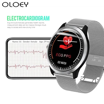 ECG Smart Watch Men ECG Measurement Heart Rate Monitor Blood Pressure Sports Fitness SmartWatch Waterproof IP67 For Android IOS
ECG Smart Watch Men ECG Measurement Heart Rate Monitor Blood Pressure Sports Fitness SmartWatch Waterproof IP67 For Android IOS