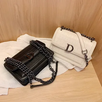 2020 spring new wave messenger bag fashion wild autumn and winter shoulder chain crocodile pattern fashion wild small square bag
2020 spring new wave messenger bag fashion wild autumn and winter shoulder chain crocodile pattern fashion wild small square bag