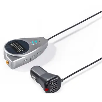 BBL01 Car FM Transmitter 2.1A Dual USB Kit Music Player Modulator Car Charger Support U Disk/TF Card AUX-OUT 12V Bluetooth
BBL01 Car FM Transmitter 2.1A Dual USB Kit Music Player Modulator Car Charger Support U Disk/TF Card AUX-OUT 12V Bluetooth