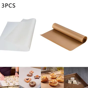 Reusable Baking Mat High Temperature Resistant Teflon Sheet Pastry Baking Oiled Paper Heat Pad Non-stick Mat Kitchen Tools
Reusable Baking Mat High Temperature Resistant Teflon Sheet Pastry Baking Oiled Paper Heat Pad Non-stick Mat Kitchen Tools