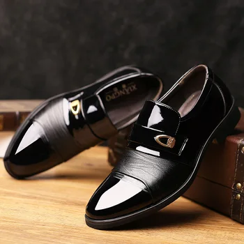 Spring Autumn New Superfine Fiber Business Mens Shoes With Metal Button Pointed Lace-up Mens Dress Shoes Brown And Black
Spring Autumn New Superfine Fiber Business Mens Shoes With Metal Button Pointed Lace-up Mens Dress Shoes Brown And Black