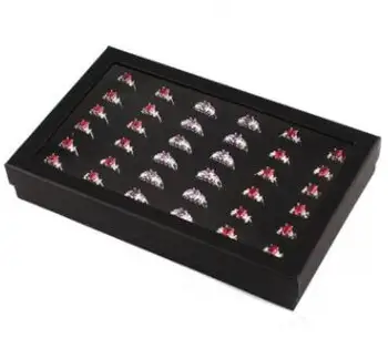 Portable Fashion Transparent 36 Slot Rings Display Stand Metal Earrings Bijoux Storage Box Storage Box Jewelry Display Cabinet
Portable Fashion Transparent 36 Slot Rings Display Stand Metal Earrings Bijoux Storage Box Storage Box Jewelry Display Cabinet