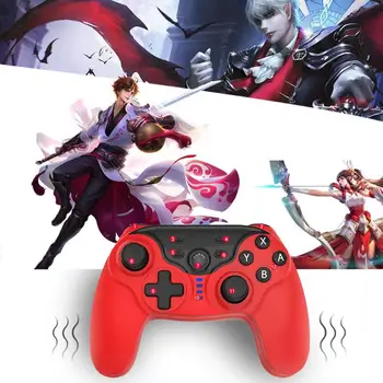 Bluetooth Gamepad Joysticks Wireless Game Controller Handle Game Console With Gyro Accelerator For Nintend Switch Red Black
Bluetooth Gamepad Joysticks Wireless Game Controller Handle Game Console With Gyro Accelerator For Nintend Switch Red Black