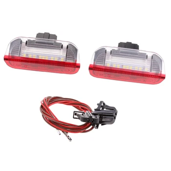 2x 3528 SMD 18LED Side Door Courtesy Lights For VW Golf EOS Jetta Passat CC
2x 3528 SMD 18LED Side Door Courtesy Lights For VW Golf EOS Jetta Passat CC