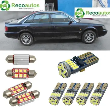 Interior led Car lights For audi A6 4a2 c4 sedan Reading dome bulbs for cars error free License Plate Light 8pc/lot
Interior led Car lights For audi A6 4a2 c4 sedan Reading dome bulbs for cars error free License Plate Light 8pc/lot