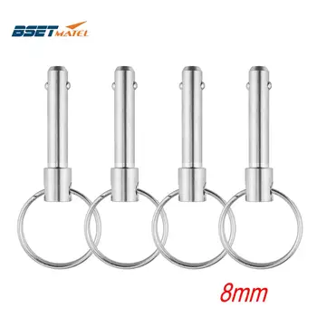 4PCS 8mm BSET MATEL Stainless Steel 316 Marine Grade Double Ball Quick Release Pin for Boat Bimini Top Deck Hinge Marine Boat 
4PCS 8mm BSET MATEL Stainless Steel 316 Marine Grade Double Ball Quick Release Pin for Boat Bimini Top Deck Hinge Marine Boat