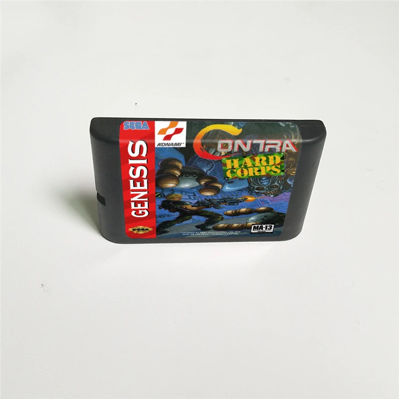 Contra The Hard Corps - 16 Bit MD Game Card for Sega Megadrive Genesis Video Game Console Cartridge
Contra The Hard Corps - 16 Bit MD Game Card for Sega Megadrive Genesis Video Game Console Cartridge