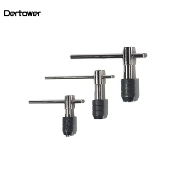 T-Handle Tap Wrench Chuck M3-M6 M5-M8 M6-M12 Hand Tool T Type Screw Tap Holder Handle Adjustable Screw Tapping Threading Tool
T-Handle Tap Wrench Chuck M3-M6 M5-M8 M6-M12 Hand Tool T Type Screw Tap Holder Handle Adjustable Screw Tapping Threading Tool