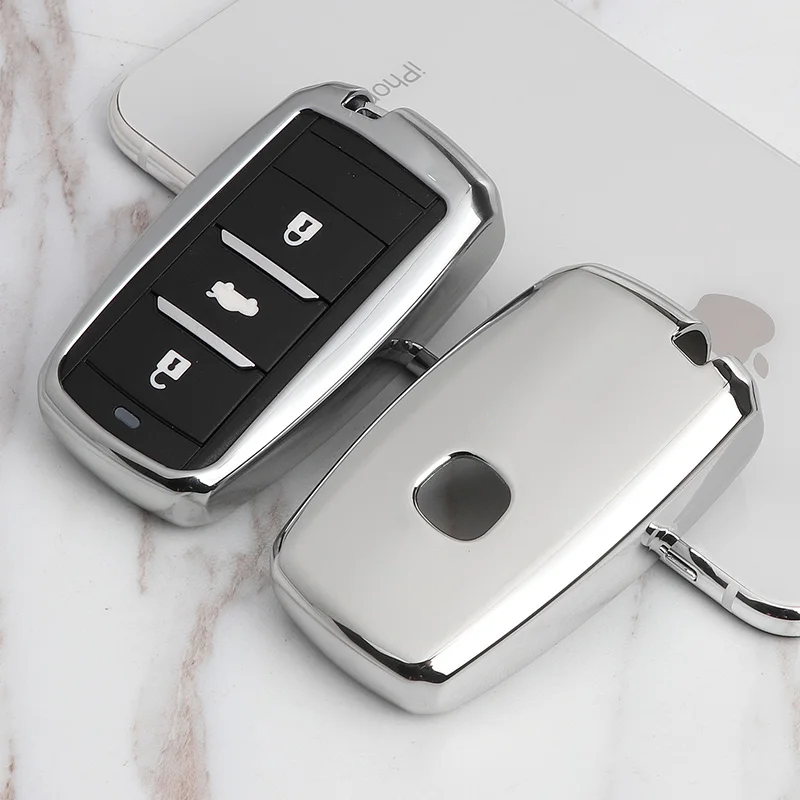 1psc Car Key Case Soft TPU Remote Fob Shell Cover Keychain For Changan Eado CS35 CS75 Oushang A600 A800 Auto Accessories Goods
1psc Car Key Case Soft TPU Remote Fob Shell Cover Keychain For Changan Eado CS35 CS75 Oushang A600 A800 Auto Accessories Goods