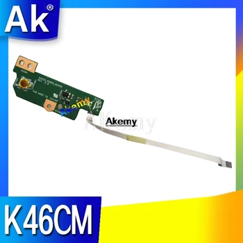 with cable For Asus K46 K46C S46C K46CM K46CA K46CB R405C A46C Switch POWER Board With Cable WORKS
