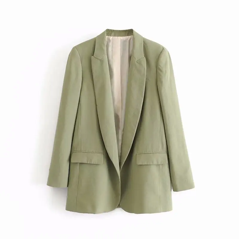 Autumn New Style Western Style Pocket-Accent Solid Color Loose-Fit Suit Jacket 7838458
Autumn New Style Western Style Pocket-Accent Solid Color Loose-Fit Suit Jacket 7838458