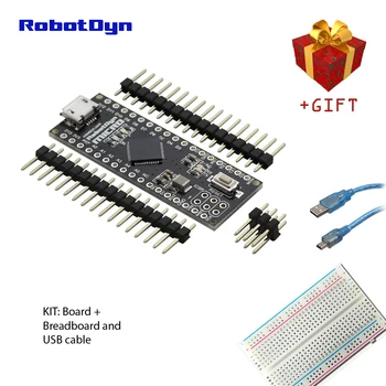 Micro ATmega32U4 (5V, 16MHz). Pins UNSOLDERED. Compatible with Micro and Leonardo
Micro ATmega32U4 (5V, 16MHz). Pins UNSOLDERED. Compatible with Micro and Leonardo
