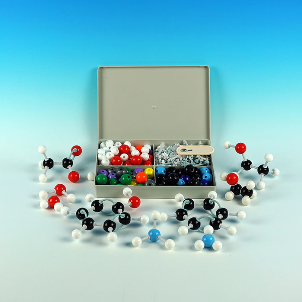 240Pcs Chemistry Atom Molecular Models Kit Set General Scientific Children Educational Model Set For School Teaching Tools NEW
240Pcs Chemistry Atom Molecular Models Kit Set General Scientific Children Educational Model Set For School Teaching Tools NEW