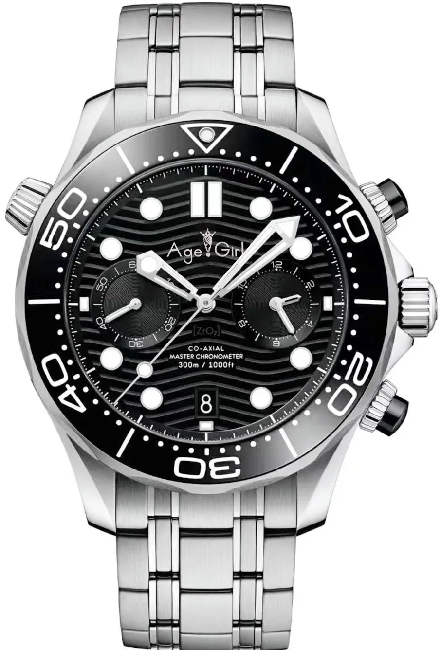 Luxury Brand New Men Automatic Mechanical Watch Silver Black James Bond 007 Ceramic Bezel Sapphire Master Limited Watches 44MM
Luxury Brand New Men Automatic Mechanical Watch Silver Black James Bond 007 Ceramic Bezel Sapphire Master Limited Watches 44MM