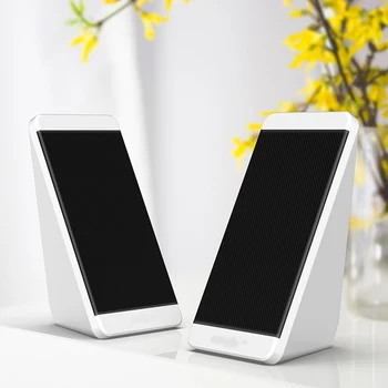 USB Wired Computer Speakers 2 Pieces PC Elevation Angle Horns for Desktop Bass PC/Mobile Phone Multimedia Speaker
USB Wired Computer Speakers 2 Pieces PC Elevation Angle Horns for Desktop Bass PC/Mobile Phone Multimedia Speaker