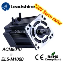 Leadshine 1000 W 220V AC servo motor ACM8010L2H-51-B EL5-M1000 NEMA 32 frame max 5000 rpm and 10.5 Nm torque 2500 Line Encoder
Leadshine 1000 W 220V AC servo motor ACM8010L2H-51-B EL5-M1000 NEMA 32 frame max 5000 rpm and 10.5 Nm torque 2500 Line Encoder