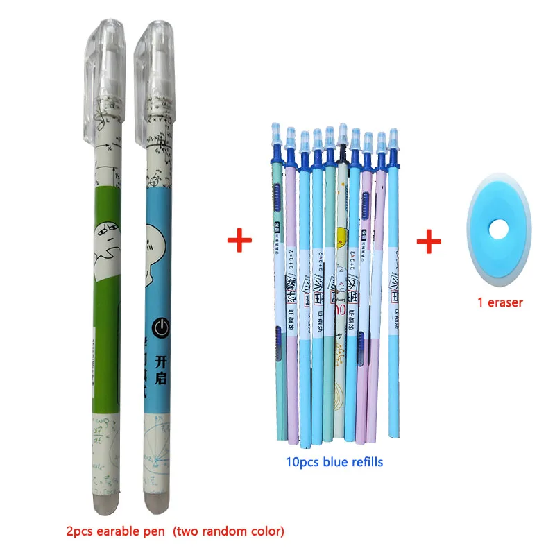 Multicolor Erasable Pen Washable Handle ink 0.5mm Erasable Pen Refill Rod School Office Writing Stationery gel pen student pen
Multicolor Erasable Pen Washable Handle ink 0.5mm Erasable Pen Refill Rod School Office Writing Stationery gel pen student pen